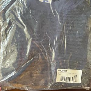 Russell athletics navy shirt 3XL